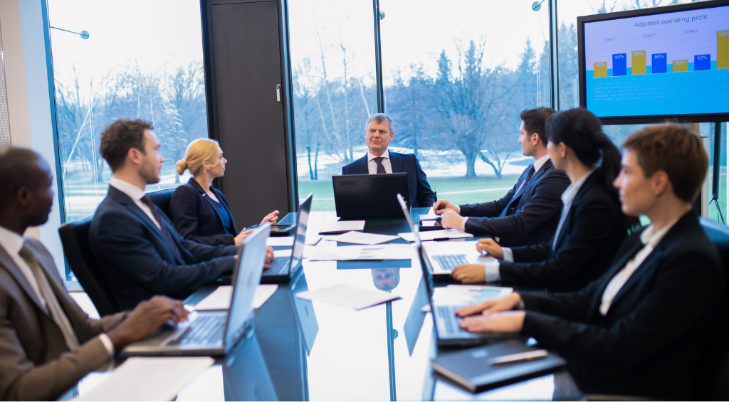 Finanças corporativas: reunião